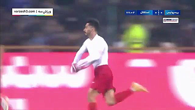 خلاصه بازی پرسپولیس - استقلال (دربی ۱۰۲)